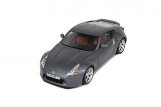 Nissan 370 Z Gun Grey KAD 2009 OttO mobile 1:18 Resinemodell (Türen, Motorhaube... nicht zu öffnen!)