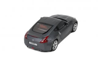 Nissan 370 Z Gun Grey KAD 2009 OttO mobile 1:18 Resinemodell (Türen, Motorhaube... nicht zu öffnen!)