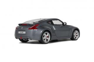 Nissan 370 Z Gun Grey KAD 2009 OttO mobile 1:18 Resinemodell (Türen, Motorhaube... nicht zu öffnen!)