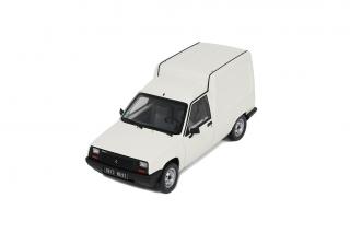 Renault Express Blanc Panda 1985 OttO mobile 1:18 Resinemodell (Türen, Motorhaube... nicht zu öffnen!)