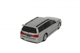 NISSAN STAGEA AUTECH VERSION 260RS SONIC SILVER KR4 1997 OttO mobile 1:18 Resinemodell (Türen, Motorhaube... nicht zu öffnen!)