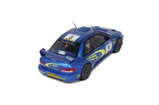 Subaru Impreza S6 WRC Catalunya 2000 Burns/Reid #3 OttO mobile 1:18 Resinemodell (Türen, Motorhaube... nicht zu öffnen!)