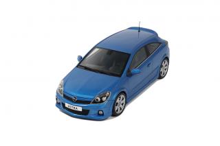 OPEL ASTRA (H) OPC ARDENBLAU 2006 OttO mobile 1:18 Resinemodell (Türen, Motorhaube... nicht zu öffnen!)