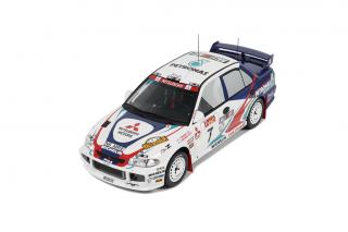 Mitsubishi Lancer Evo III Gr. A Rally Australia 1996 OttO mobile 1:18 Resinemodell (Türen, Motorhaube... nicht zu öffnen!)