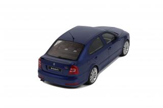 Skoda Octavia RS 2.0 TFSi Race Blue Metallic 2006 OttO mobile 1:18 Resinemodell (Türen, Motorhaube... nicht zu öffnen!)