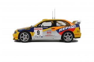 Seat Cordoba Evo 2 WRC San Remo 1999 Harri Rovanperä / Risto Pietiläinen OttO mobile 1:18 Resinemodell (Türen, Motorhaube... nicht zu öffnen!)