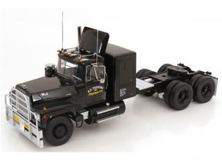 Mack RL700L 1974 schwarz Road Kings 1:18 funktionstüchtige Lenkung + zu öffenden Türen