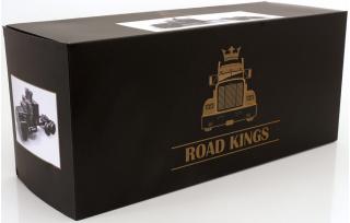 Mack RL700L 1974 schwarz Road Kings 1:18 funktionstüchtige Lenkung + zu öffenden Türen