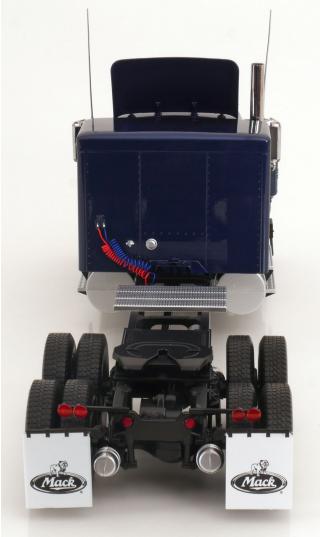 Mack RL700L 1974 blaumetallic Road Kings 1:18 funktionstüchtige Lenkung + zu öffenden Türen