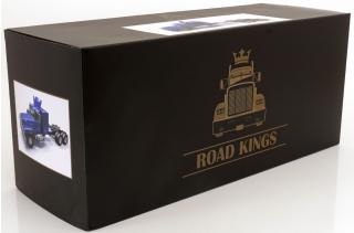 Mack RL700L 1974 blaumetallic Road Kings 1:18 funktionstüchtige Lenkung + zu öffenden Türen