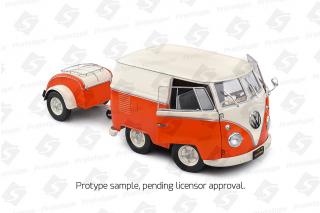 Kool Kombi 2023 weiß/orange S1810902 Solido 1:18