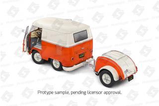 Kool Kombi 2023 weiß/orange S1810902 Solido 1:18