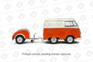 Kool Kombi 2023 weiß/orange S1810902 Solido 1:18