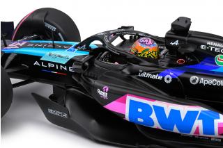 ALPINE F1 TEAM A524 BLUE E.OCON MIAMI GP 2024 S1814001 Solido 1:18 Metallmodell