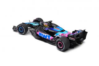 ALPINE F1 TEAM A524 BLUE E.OCON MIAMI GP 2024 S1814001 Solido 1:18 Metallmodell