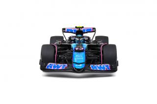 ALPINE F1 TEAM A524 BLUE P.GASLY MONACO GP 2024 S1814002 Solido 1:18 Metallmodell