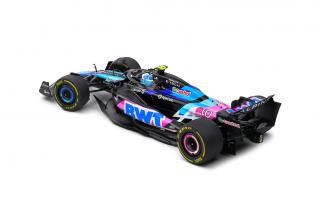 ALPINE F1 TEAM A524 BLUE P.GASLY MONACO GP 2024 S1814002 Solido 1:18 Metallmodell