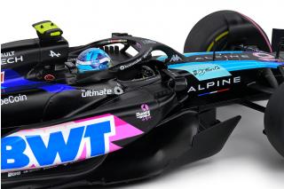 ALPINE F1 TEAM A524 BLUE P.GASLY MONACO GP 2024 S1814002 Solido 1:18 Metallmodell