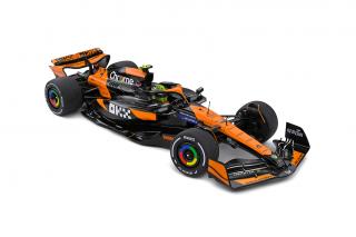 MCLAREN F1 TEAM MCL38 ORANGE L.NORRIS MIAMI GP 2024 S1814201 Solido 1:18 Metallmodell