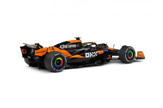 MCLAREN F1 TEAM MCL38 ORANGE L.NORRIS MIAMI GP 2024 S1814201 Solido 1:18 Metallmodell