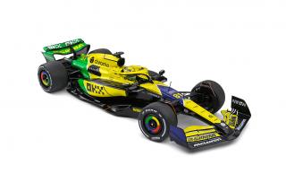 MCLAREN F1 TEAM MCL38 YELLOW L.NORRIS MONACO GP 2024 S1814203 Solido 1:18 Metallmodell