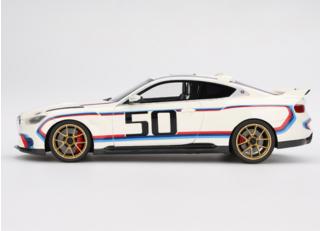 BMW M4 (G82) 3.0 CSL BRILLANT WHITE 2023 Top Speed 1:18 Resinemodell (Türen, Motorhaube... nicht zu öffnen!)