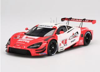 MCLAREN 720S GT3 EVO #9 PFAFF MOTORSPORT COURSE DE MONTEREY 2024 Top Speed 1:18 Resinemodell (Türen, Motorhaube... nicht zu öffnen!)