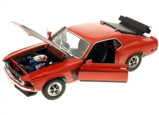 Ford Mustang Boss 302 1969 rot Welly 1:18