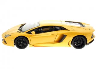 LAMBORGHINI AVENTADOR LP700-4 gelb Welly 1:18