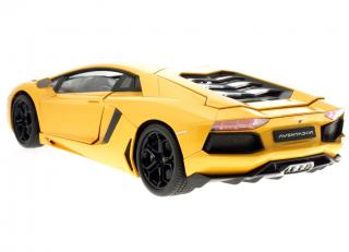 LAMBORGHINI AVENTADOR LP700-4 gelb Welly 1:18