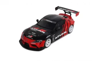 Toyota Supra GR by Advan Black 2020 GT Spirit 1:18 Resinemodell (Türen, Motorhaube... nicht zu öffnen!)