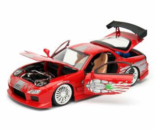 Fast & Furious Dom´s 1993 Mazda RX-7 rot Jada 1:24