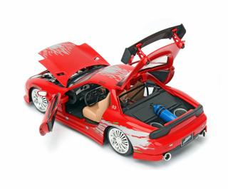 Fast & Furious Dom´s 1993 Mazda RX-7 rot Jada 1:24