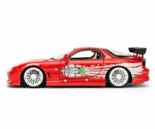 Fast & Furious Dom´s 1993 Mazda RX-7 rot Jada 1:24