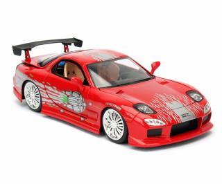 Fast & Furious Dom´s 1993 Mazda RX-7 rot Jada 1:24