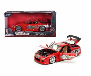 Fast & Furious Dom´s 1993 Mazda RX-7 rot Jada 1:24