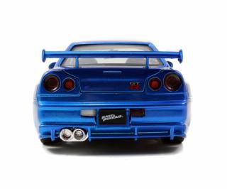 Fast & Furious 2002 Nissan Skyline GT-R blau Jada 1:24