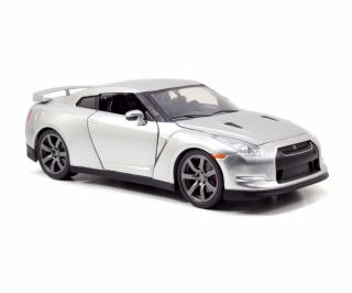 Fast & Furious Brian´s 2009 Nissan GT-R  R35 silber Jada 1:24