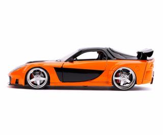 Fast & Furious Han´s Mazda RX-7  orange/schwarz Jada 1:24