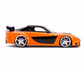 Fast & Furious Han´s Mazda RX-7  orange/schwarz Jada 1:24