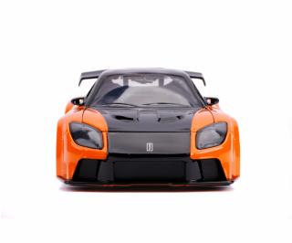 Fast & Furious Han´s Mazda RX-7  orange/schwarz Jada 1:24