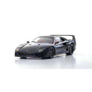 FERRARI F40 schwarz 08416BK Kyosho 1:18 Metallmodell