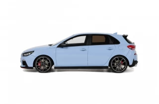 HYUNDAI I30 N BLUE 2017 OttOmobile 1:18 Resinemodell (Türen, Motorhaube... nicht zu öffnen!)