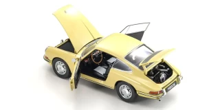 Porsche 911(901) gelb (Champagne Yellow) Kyosho 1:18 Metallmodell