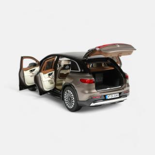 Mercedes-Maybach EQS SUV - velvet brown-onyxblack NZG 1:18