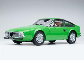 Alfa Romeo Junior Zagato 1969 - verde \"Limited 1000 pieces\" - Sticker on the box Norev 1:18 Metallmodell 2 Türen, Motorhaube und Kofferraum zu öffnen!