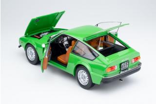 Alfa Romeo Junior Zagato 1969 - verde \"Limited 1000 pieces\" - Sticker on the box Norev 1:18 Metallmodell 2 Türen, Motorhaube und Kofferraum zu öffnen!