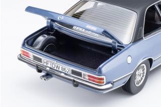 Opel Commodore B GS/E Coupé 1975 - sapphire blue met. Touring Modelcars 1:18 Metallmodell 2 Türen, Motorhaube und Kofferraum zu öffnen!