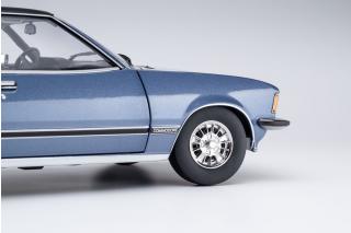 Opel Commodore B GS/E Coupé 1975 - sapphire blue met. Touring Modelcars 1:18 Metallmodell 2 Türen, Motorhaube und Kofferraum zu öffnen!