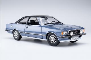 Opel Commodore B GS/E Coupé 1975 - sapphire blue met. Touring Modelcars 1:18 Metallmodell 2 Türen, Motorhaube und Kofferraum zu öffnen!